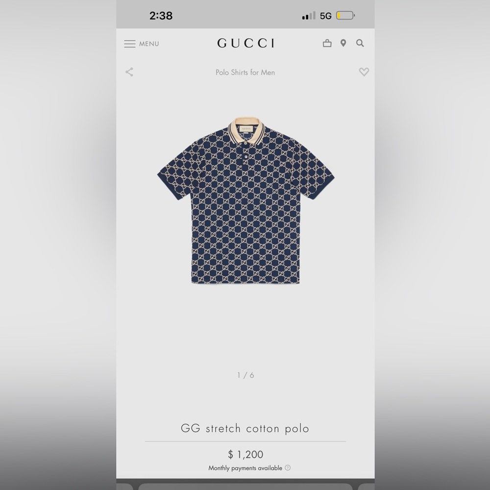 Gucci shirt - Picture 3 of 3